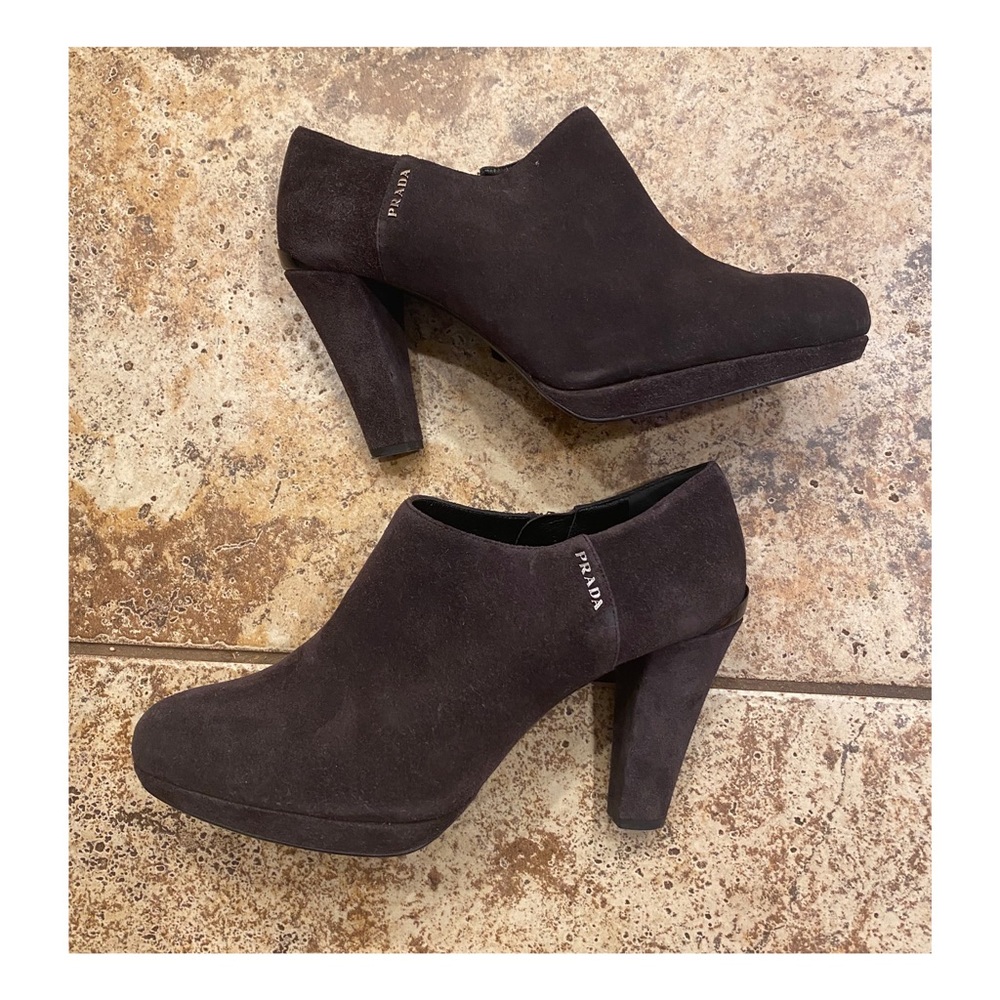 Prada brown booties - Picture 2 of 7